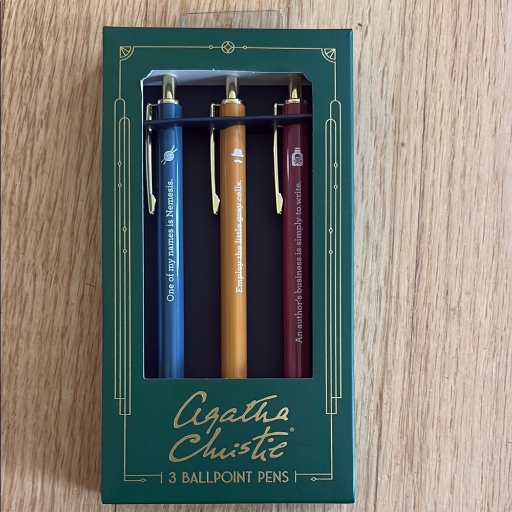 Agatha Christie pens